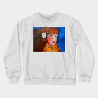 Hula - Sweet Blue Eyed Leilani Crewneck Sweatshirt